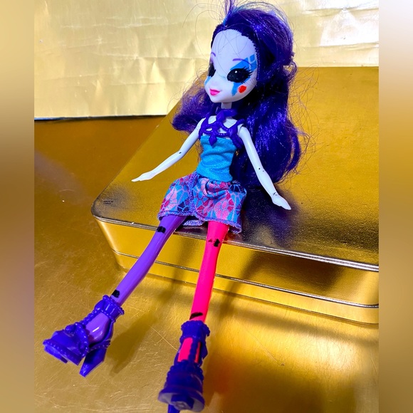 MY LITTLE PONY 2014 EQUESTRIAN DOLL RARITY RAINBOW ROCKS DRESS - Picture 5 of 11